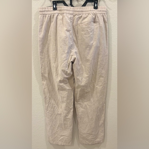 Hollywood The Jean People Men's Cotton/Linen/Polyester Blend Drawstring Pants - Picture 3 of 5
